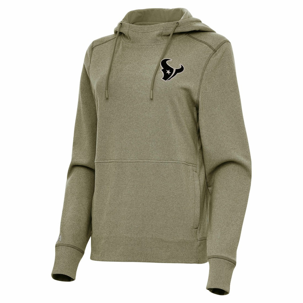 Houston Texans  Antigua Women's Justice Pullover Hoodie