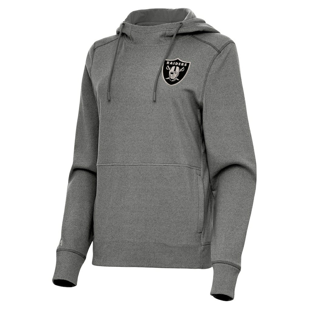 Las Vegas Raiders  Antigua Women's Justice Pullover Hoodie