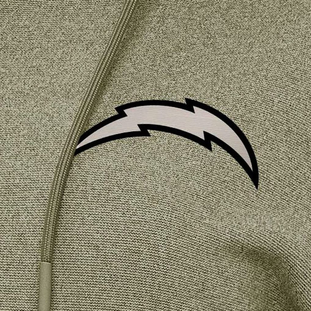 Los Angeles Chargers  Antigua Women's Justice Pullover Hoodie