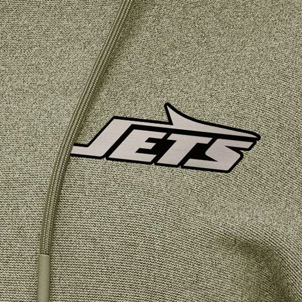 New York Jets  Antigua Women's Justice Pullover Hoodie