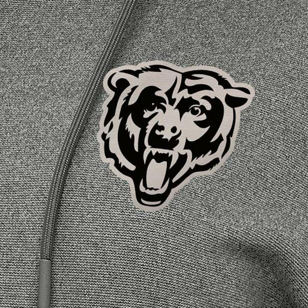 Chicago Bears  Antigua Women's Justice Pullover Hoodie