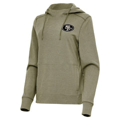 San Francisco 49ers  Antigua Women's Justice Pullover Hoodie