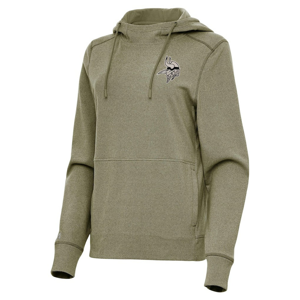 Minnesota Vikings  Antigua Women's Justice Pullover Hoodie