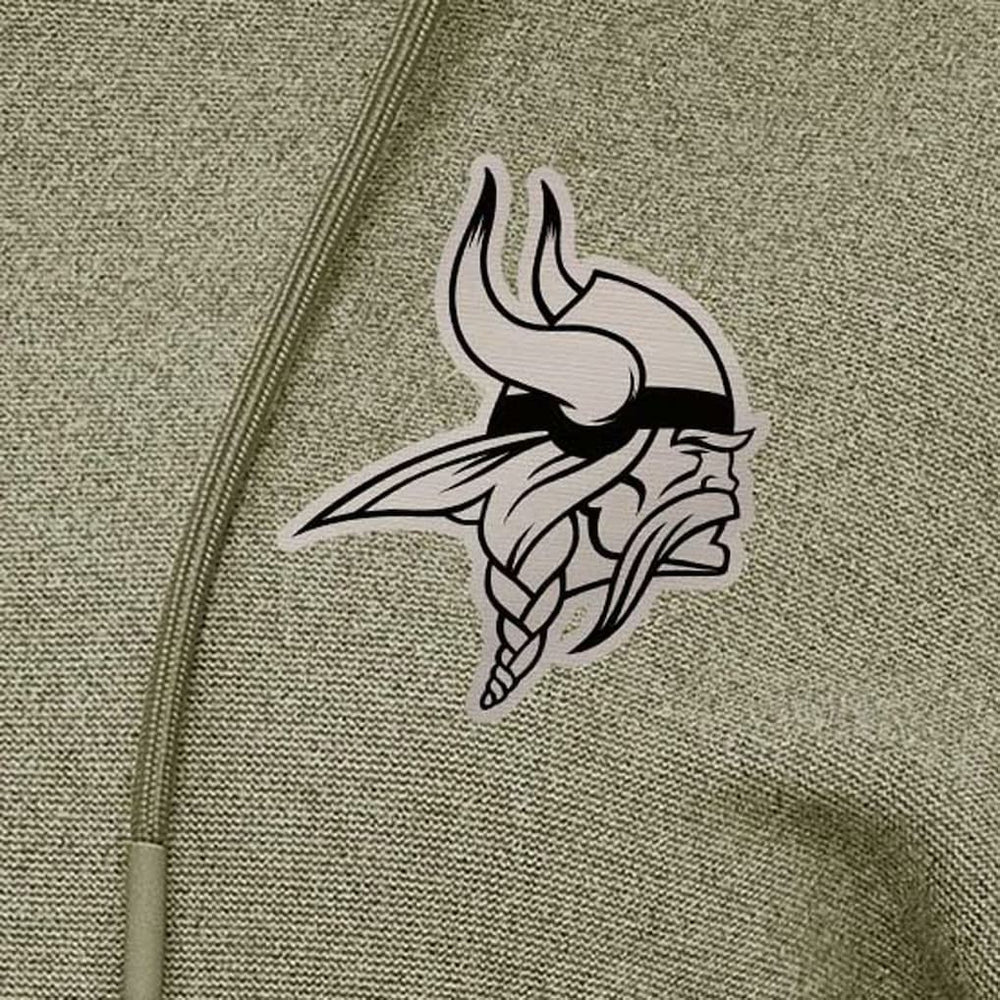 Minnesota Vikings  Antigua Women's Justice Pullover Hoodie