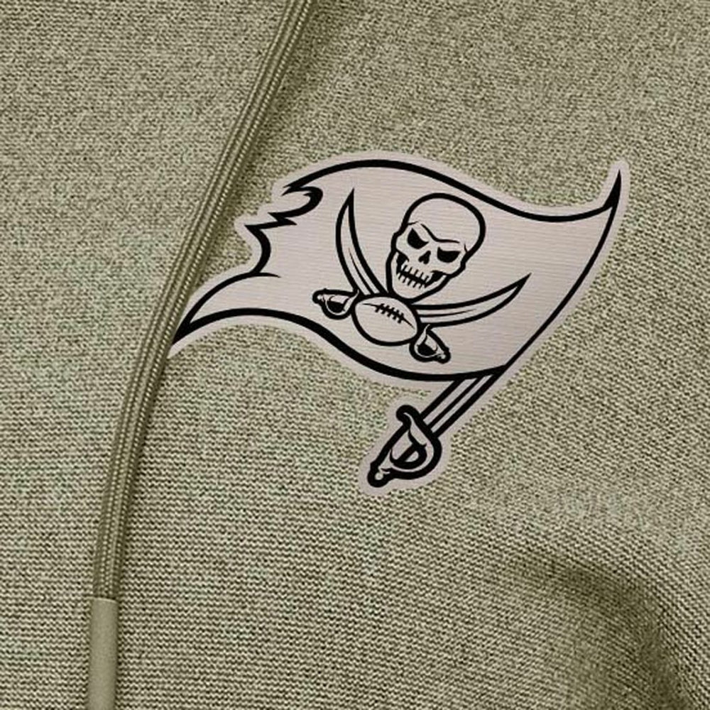 Tampa Bay Buccaneers  Antigua Women's Justice Pullover Hoodie