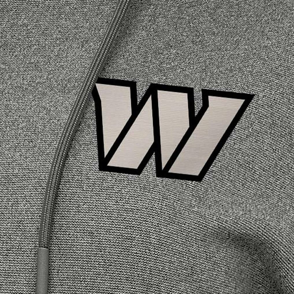 Washington Commanders  Antigua Women's Justice Pullover Hoodie