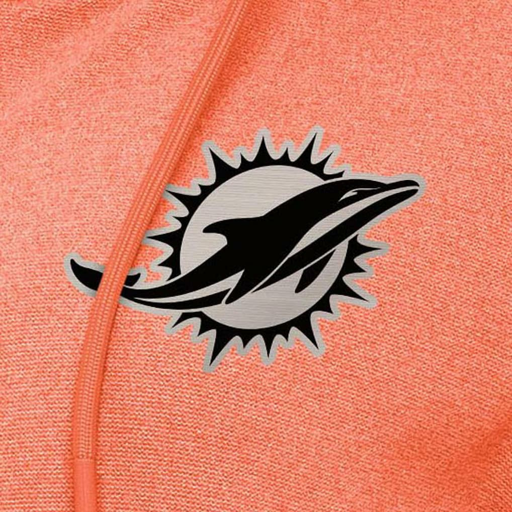 Miami Dolphins  Antigua Women's Seeker Full-Zip Hoodie Jacket