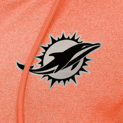 Miami Dolphins  Antigua Women's Seeker Full-Zip Hoodie Jacket