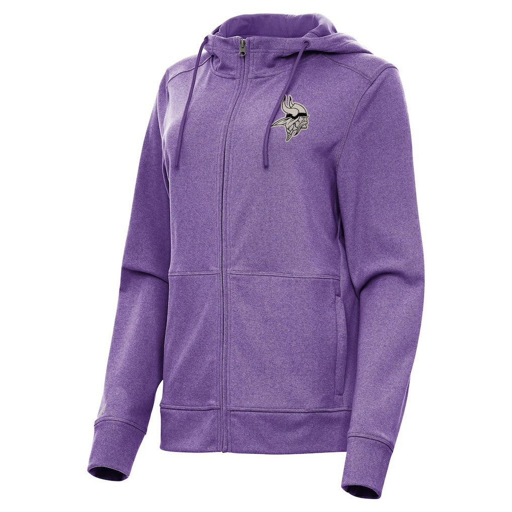Minnesota Vikings  Antigua Women's Seeker Full-Zip Hoodie Jacket