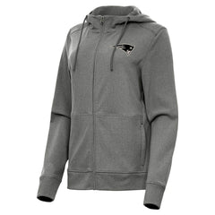 New England Patriots  Antigua Women's Seeker Full-Zip Hoodie Jacket