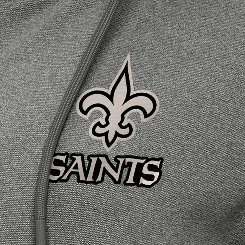 New Orleans Saints  Antigua Women's Seeker Full-Zip Hoodie Jacket