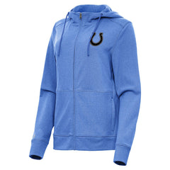 Indianapolis Colts  Antigua Women's Seeker Full-Zip Hoodie Jacket