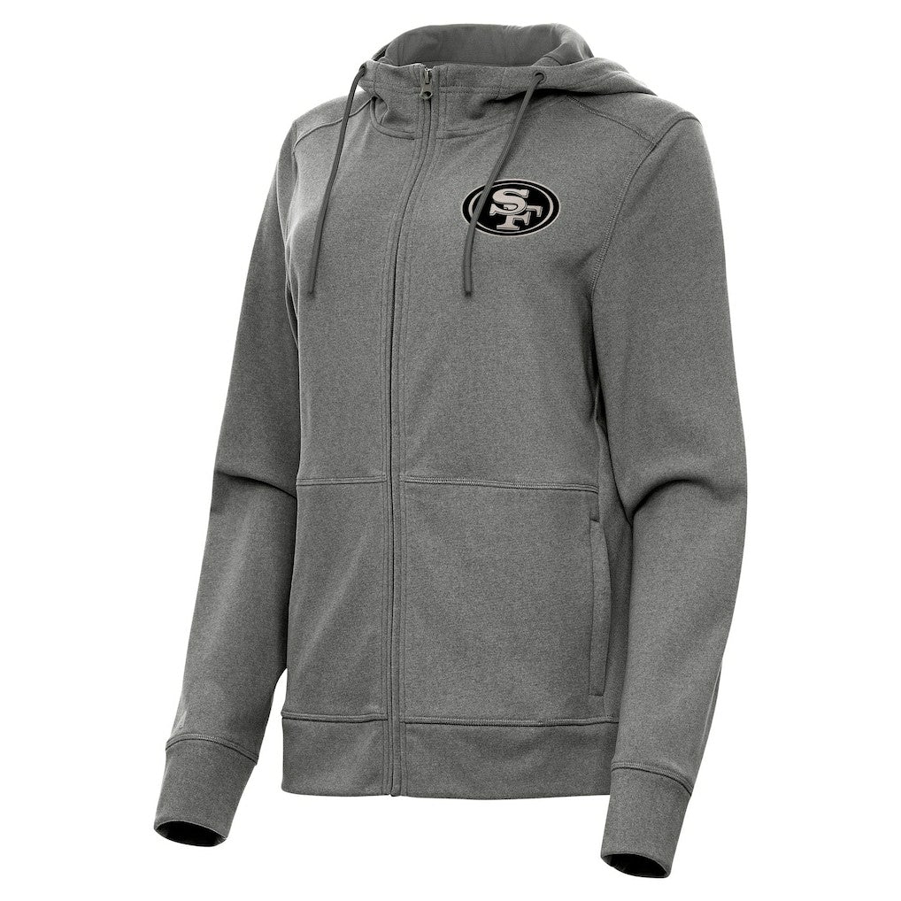 San Francisco 49ers  Antigua Women's Seeker Full-Zip Hoodie Jacket