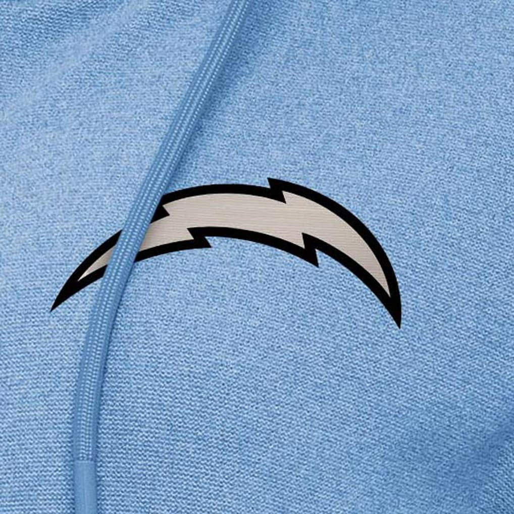 Los Angeles Chargers  Antigua Women's Seeker Full-Zip Hoodie Jacket