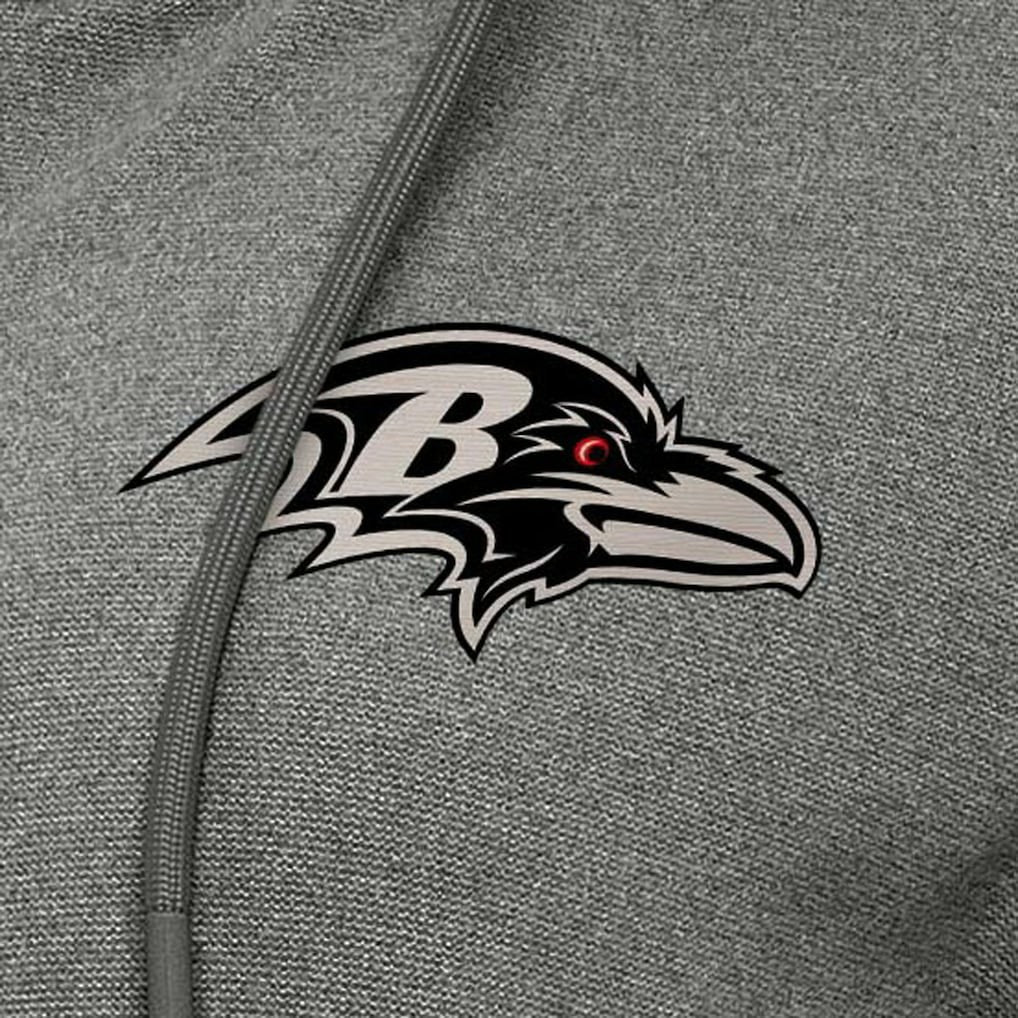 Baltimore Ravens  Antigua Women's Seeker Full-Zip Hoodie Jacket