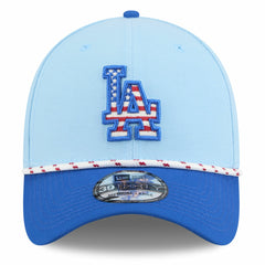 Los Angeles Dodgers New Era 2025 Fourth of July 39THIRTY Flex Hat | MLB Near me