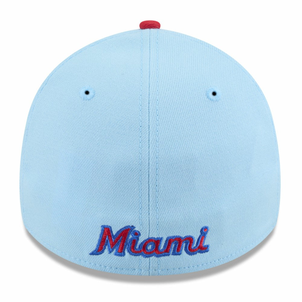 Miami Marlins New Era 2025 Fourth of July 39THIRTY Flex Hat | MLB Online