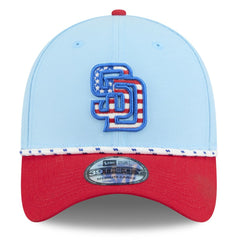 San Diego Padres New Era 2025 Fourth of July 39THIRTY Flex Hat | MLB New