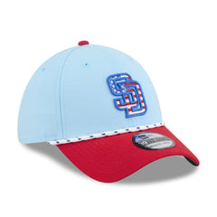 San Diego Padres New Era 2025 Fourth of July 39THIRTY Flex Hat | MLB New