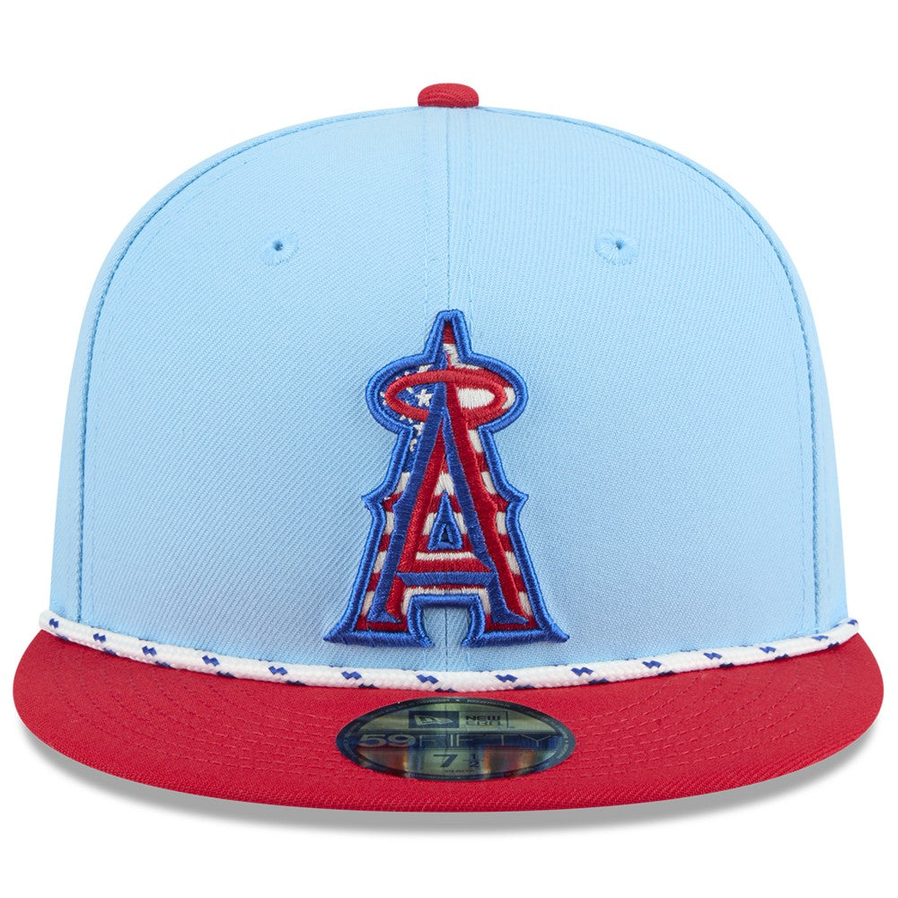 Los Angeles Angels New Era 2025 Fourth of July 59FIFTY Fitted Hat | MLB US
