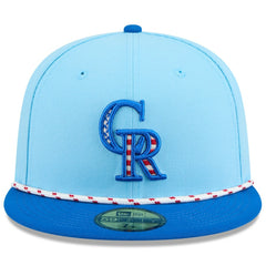 Colorado Rockies New Era 2025 Fourth of July 59FIFTY Fitted Hat | MLB Sale