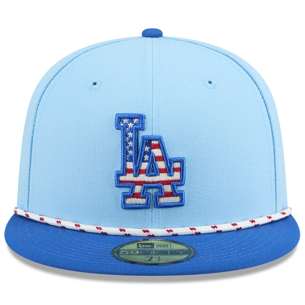 Los Angeles Dodgers New Era 2025 Fourth of July 59FIFTY Fitted Hat | MLB New