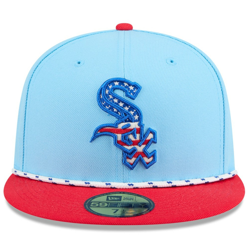 Chicago White Sox New Era 2025 Fourth of July 59FIFTY Fitted Hat | MLB Sale