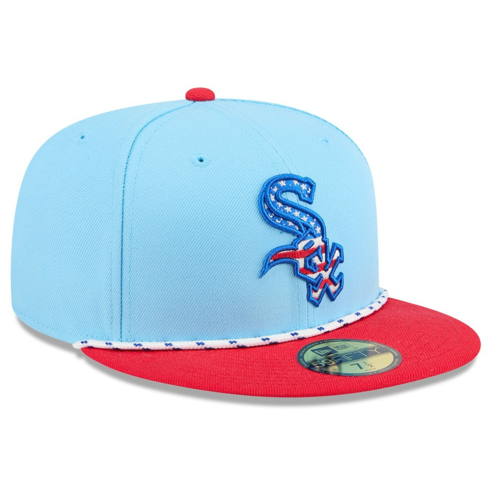 Chicago White Sox New Era 2025 Fourth of July 59FIFTY Fitted Hat | MLB Sale