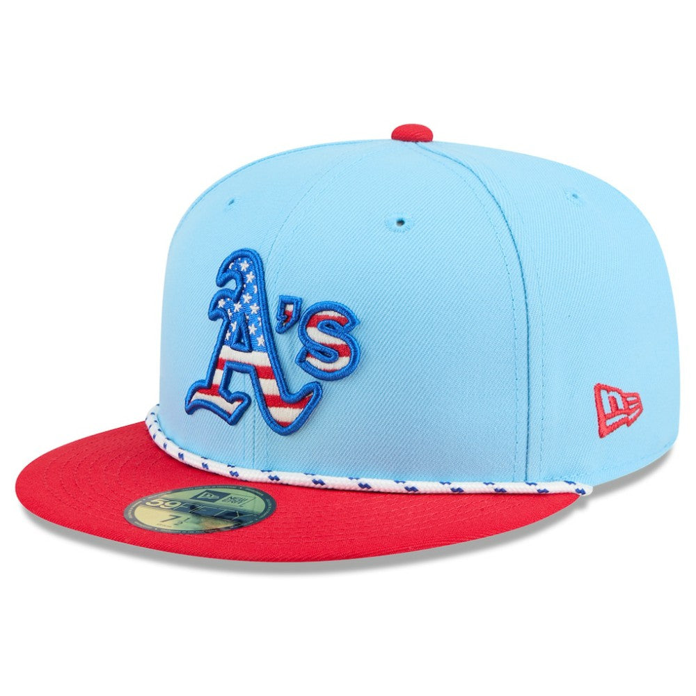 Athletics New Era 2025 Fourth of July 59FIFTY Fitted Hat | MLB New