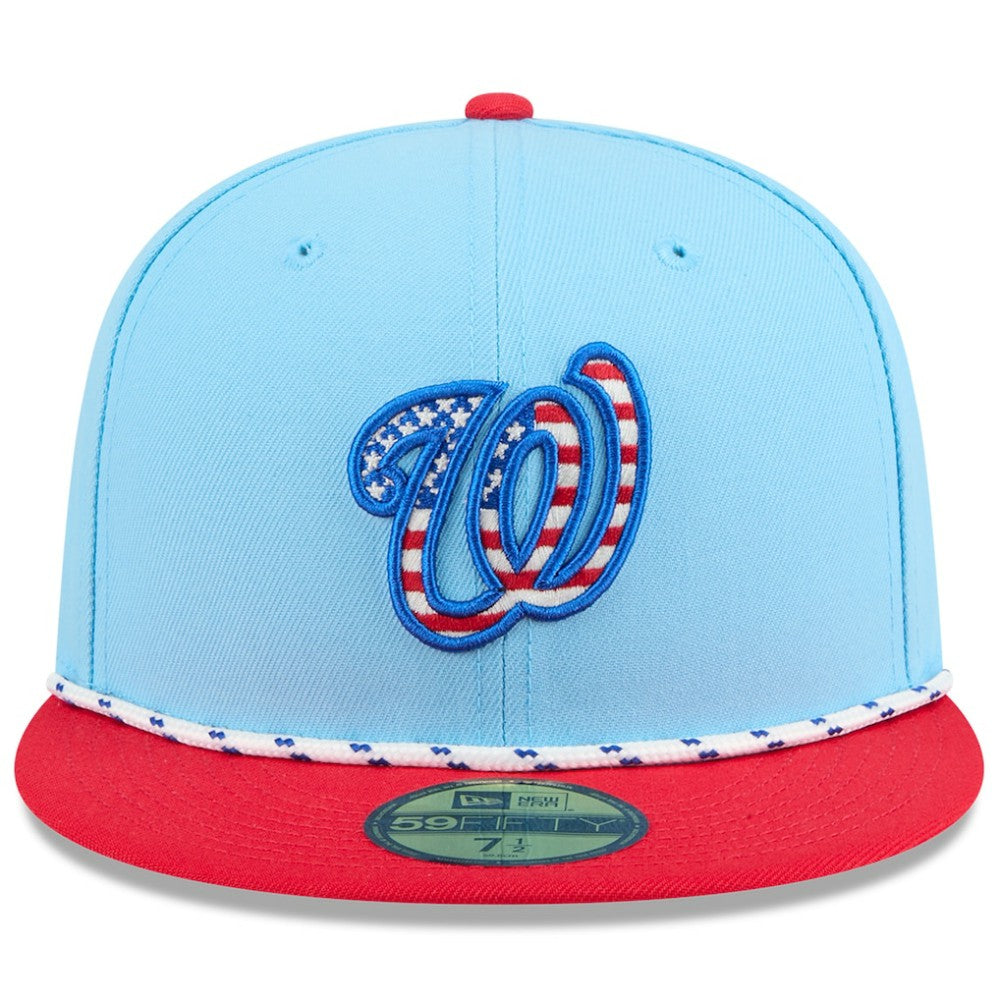 Washington Nationals New Era 2025 Fourth of July 59FIFTY Fitted Hat | MLB For sale