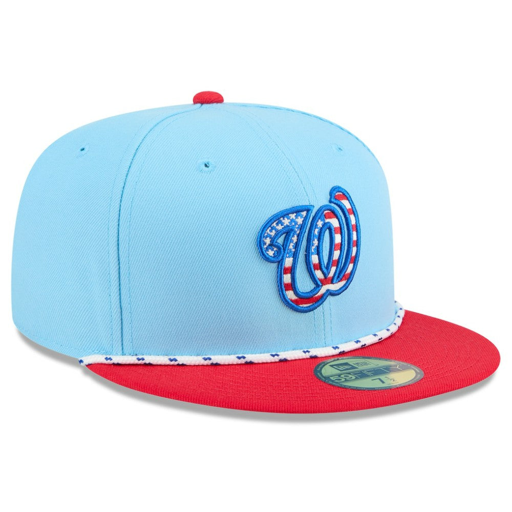 Washington Nationals New Era 2025 Fourth of July 59FIFTY Fitted Hat | MLB For sale
