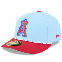 Los Angeles Angels New Era 2025 Fourth of July Low Profile 59FIFTY Fitted Hat | MLB On Sale