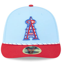Los Angeles Angels New Era 2025 Fourth of July Low Profile 59FIFTY Fitted Hat | MLB On Sale