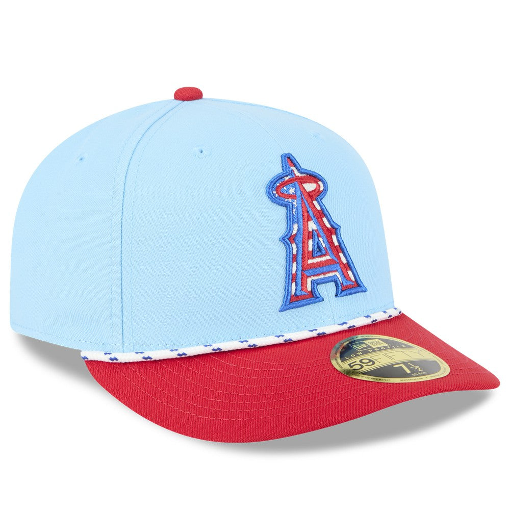 Los Angeles Angels New Era 2025 Fourth of July Low Profile 59FIFTY Fitted Hat | MLB On Sale
