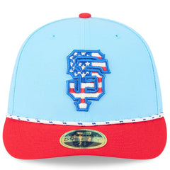 San Francisco Giants New Era 2025 Fourth of July Low Profile 59FIFTY Fitted Hat | MLB Near me