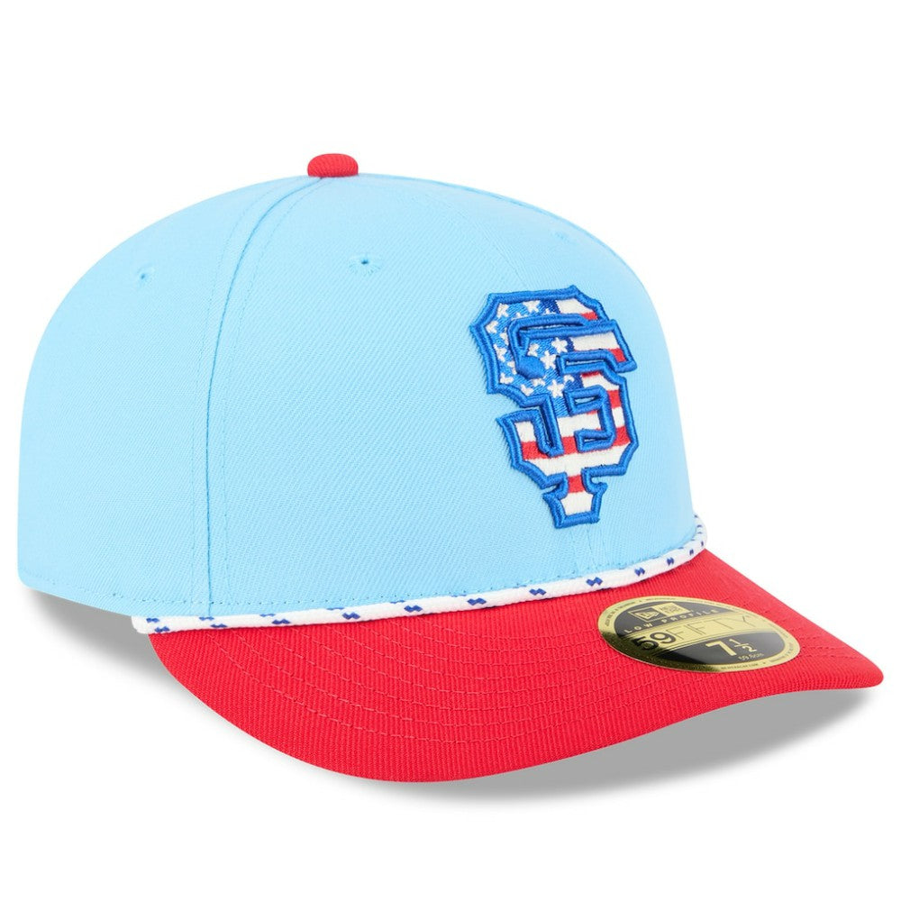 San Francisco Giants New Era 2025 Fourth of July Low Profile 59FIFTY Fitted Hat | MLB Near me
