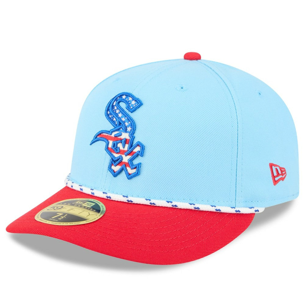 Chicago White Sox New Era 2025 Fourth of July Low Profile 59FIFTY Fitted Hat | MLB For sale