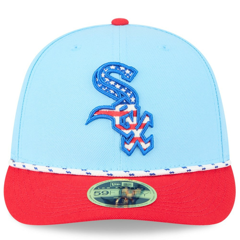 Chicago White Sox New Era 2025 Fourth of July Low Profile 59FIFTY Fitted Hat | MLB For sale