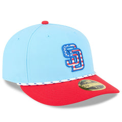 San Diego Padres New Era 2025 Fourth of July Low Profile 59FIFTY Fitted Hat | MLB US