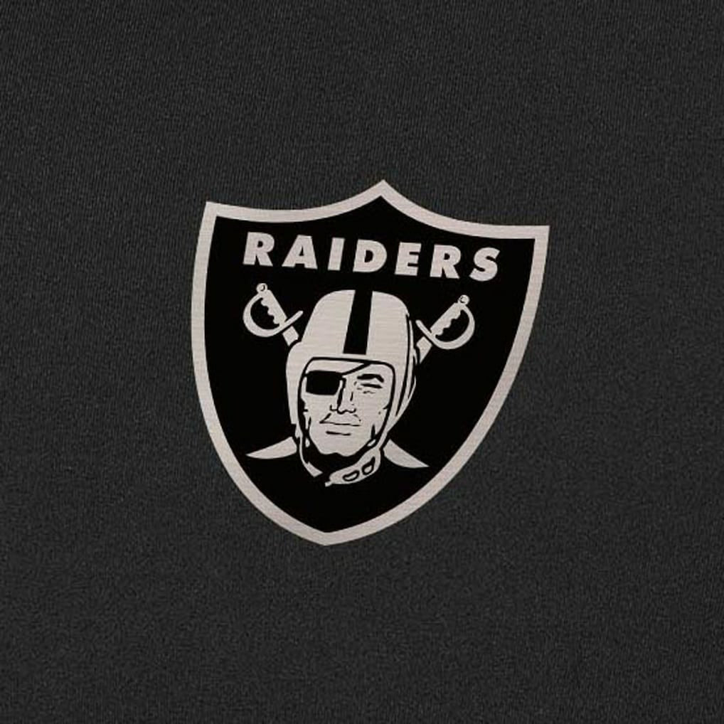 Las Vegas Raiders  Antigua Content Quarter-Zip Pullover Top