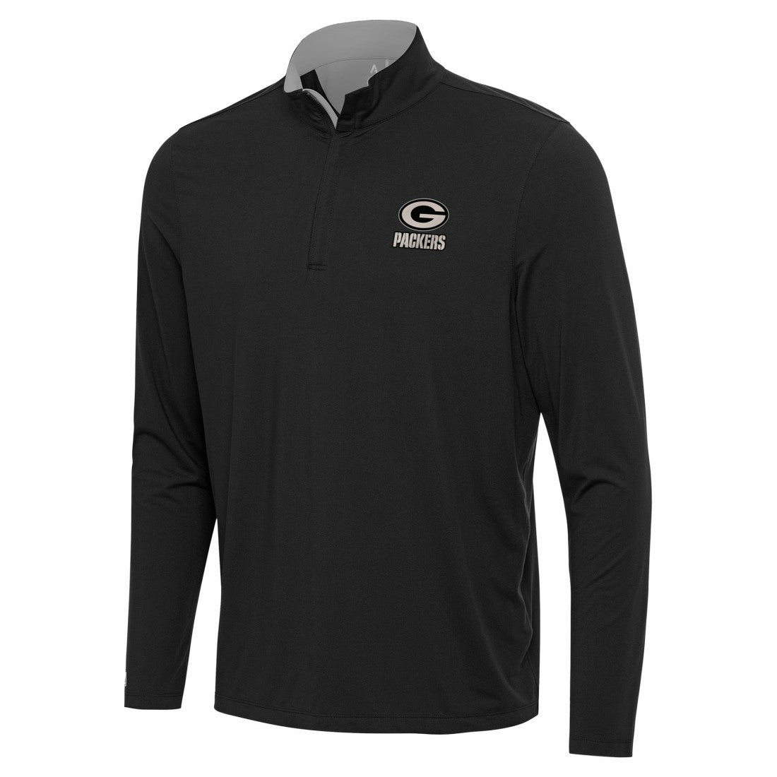 Green Bay Packers  Antigua Content Quarter-Zip Pullover Top
