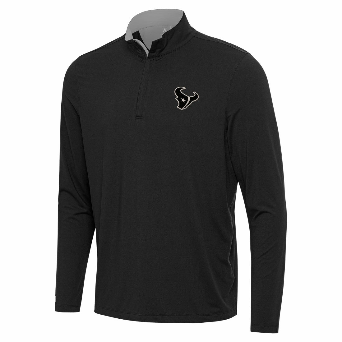 Houston Texans  Antigua Content Quarter-Zip Pullover Top