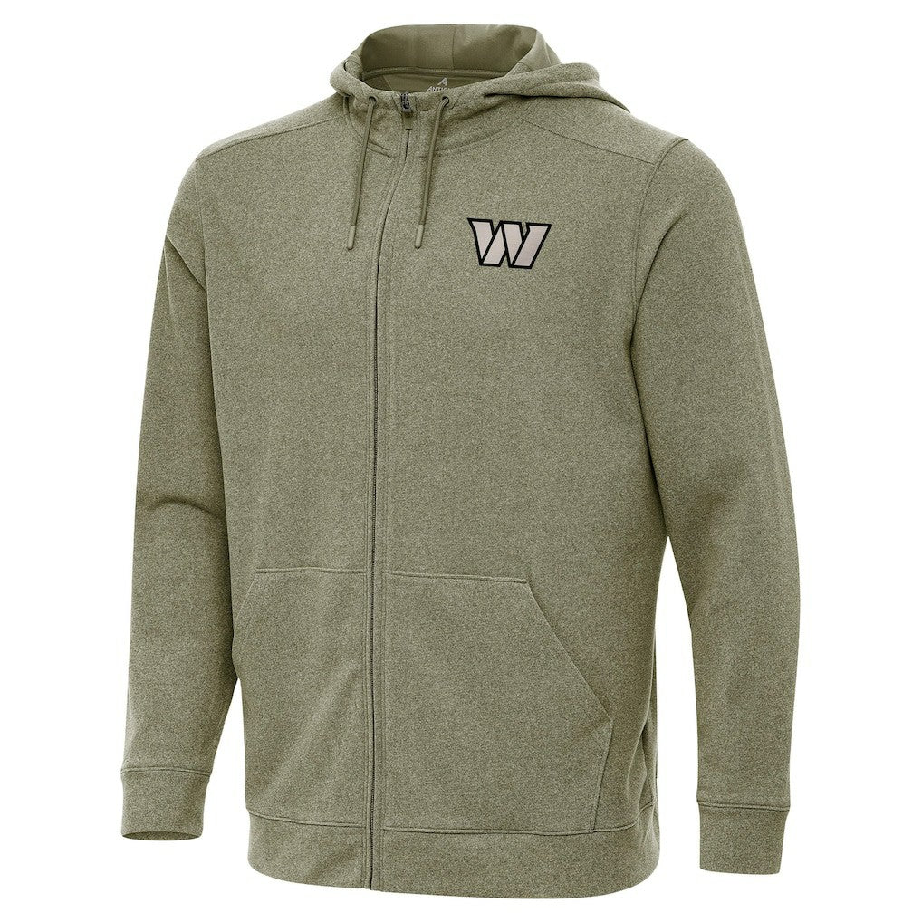 Washington Commanders  Antigua Effortless Full-Zip Hoodie Jacket