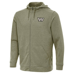 Washington Commanders  Antigua Effortless Full-Zip Hoodie Jacket