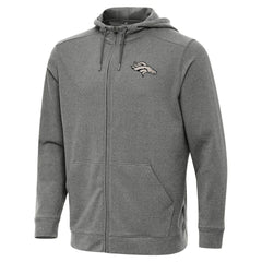 Denver Broncos  Antigua Effortless Full-Zip Hoodie Jacket