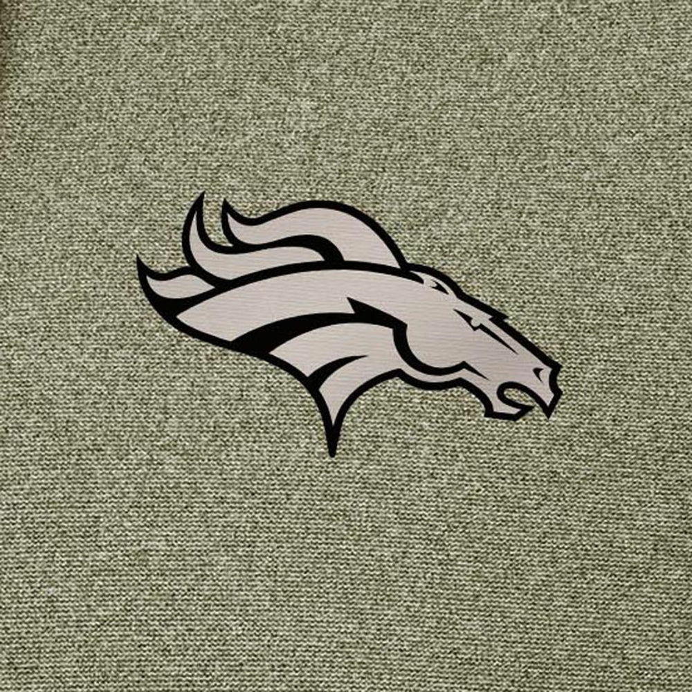 Denver Broncos  Antigua Effortless Full-Zip Hoodie Jacket