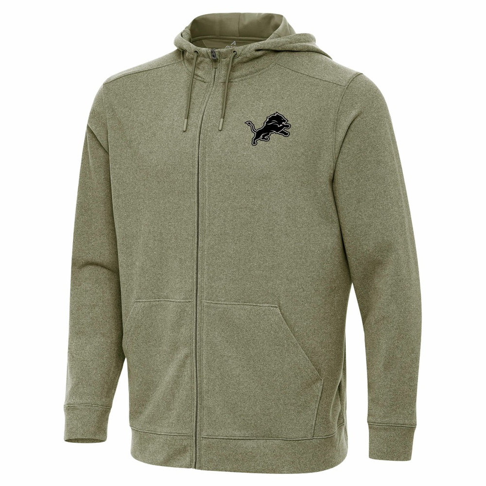 Detroit Lions  Antigua Effortless Full-Zip Hoodie Jacket