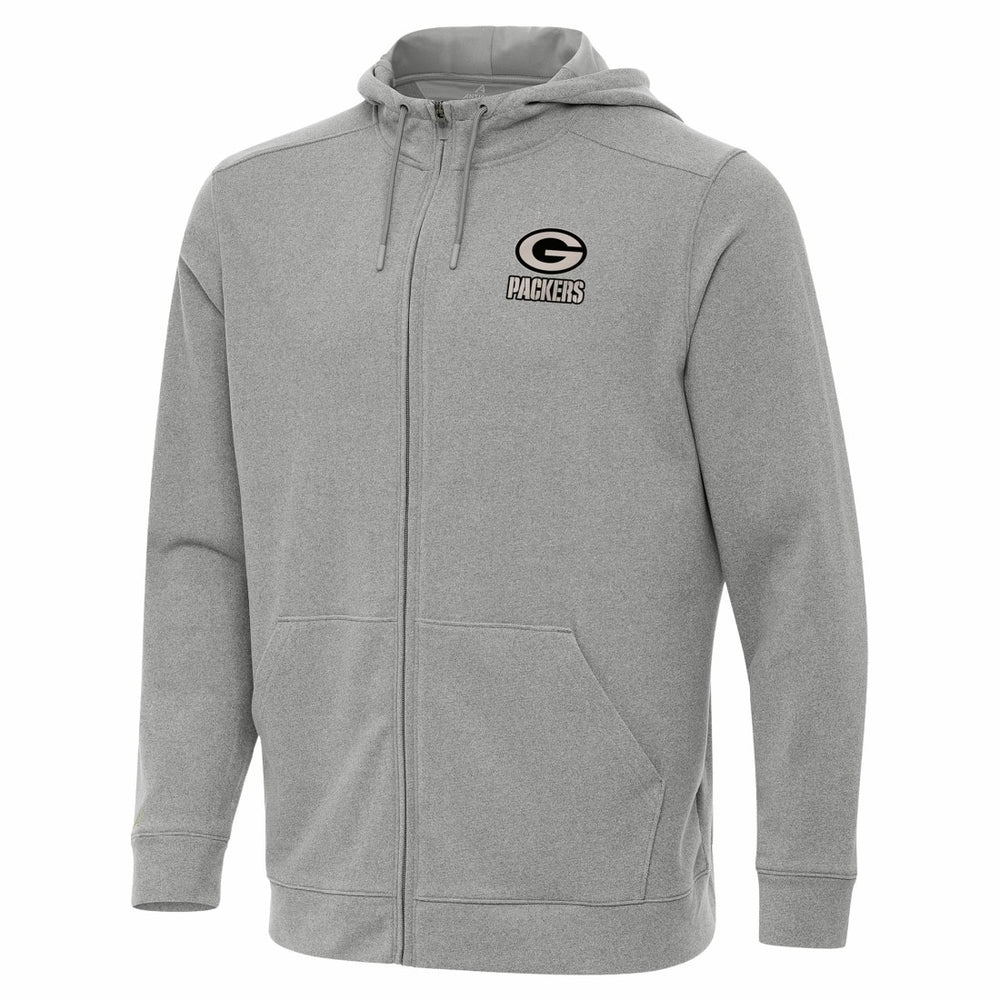 Green Bay Packers  Antigua Effortless Full-Zip Hoodie Jacket