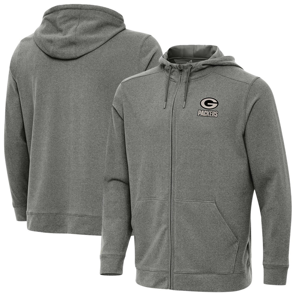 Green Bay Packers  Antigua Effortless Full-Zip Hoodie Jacket