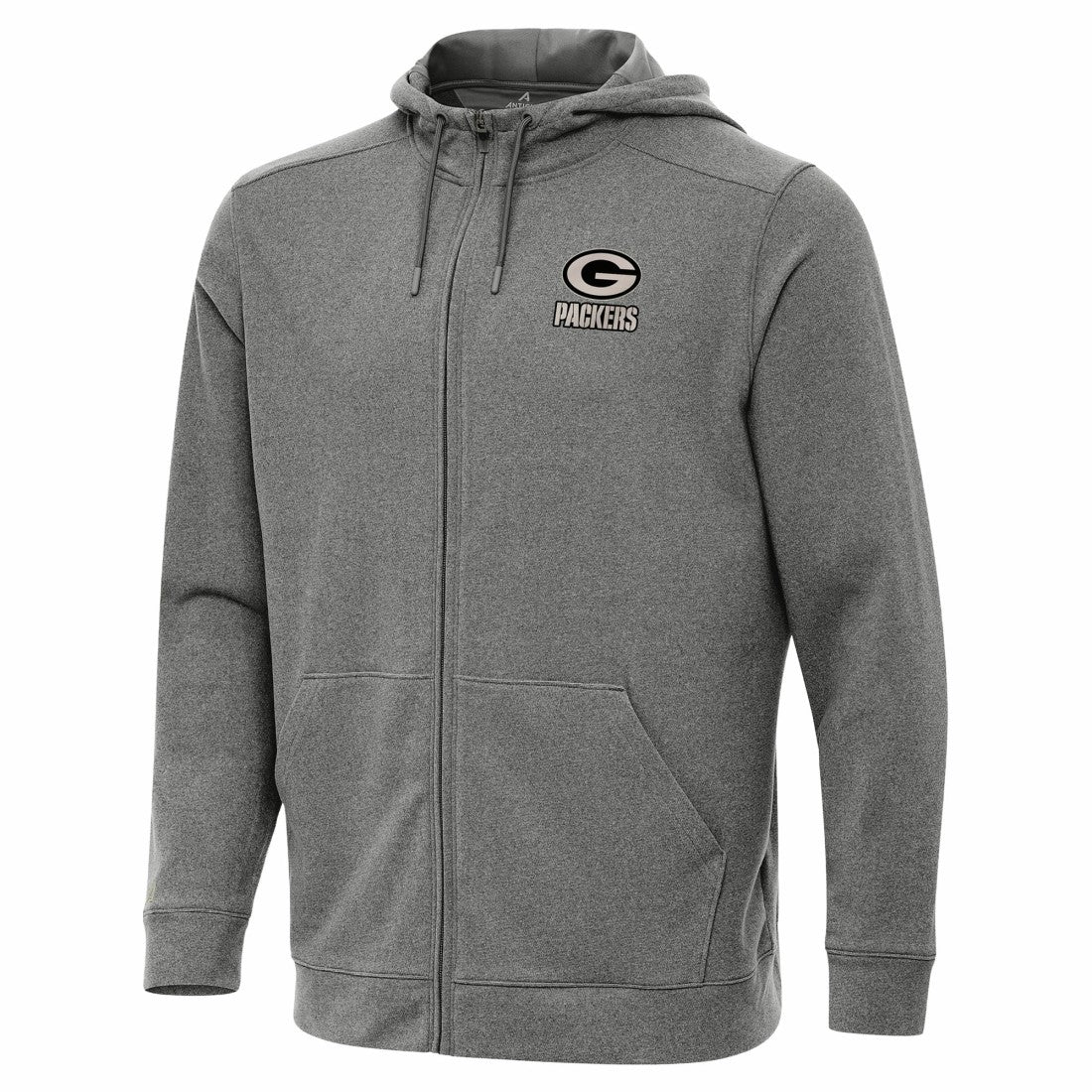 Green Bay Packers  Antigua Effortless Full-Zip Hoodie Jacket